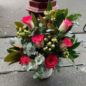 Rose is in the air
