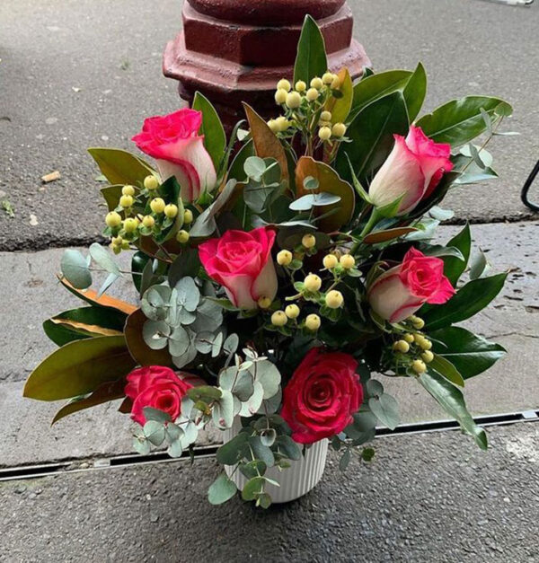 Rose is in the air